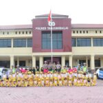 Polisi Sahabat Anak: Polres Tanjungbalai Tanamkan Disiplin Berlalu Lintas Sejak Dini di Tengah Operasi Zebra Toba 2025