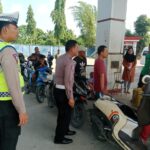Cegah Kelangkaan Dan Antirian Panjang,Sat Lantas Polres Tanjung Balai Patroli ke SPBU